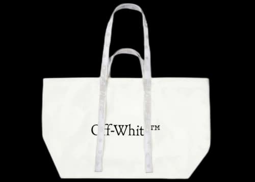 OFF-WHITE Commercial Tote Bag White