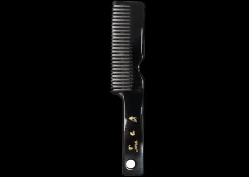 OFF-WHITE Dark Havana Gold Meteor Hair Comb