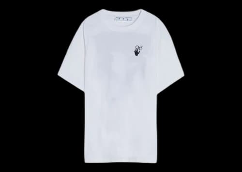 OFF-WHITE Degrade Arrows Oversized T-Shirt White/Black