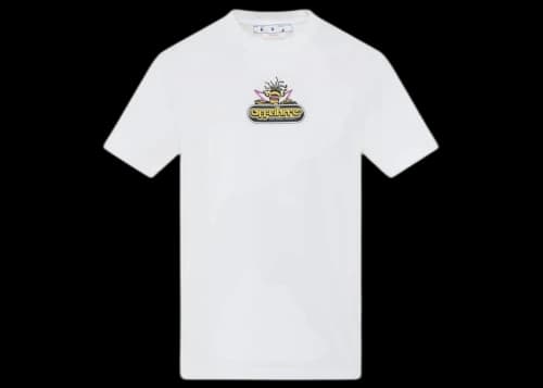 OFF-WHITE DJ Slim Fit T-Shirt White