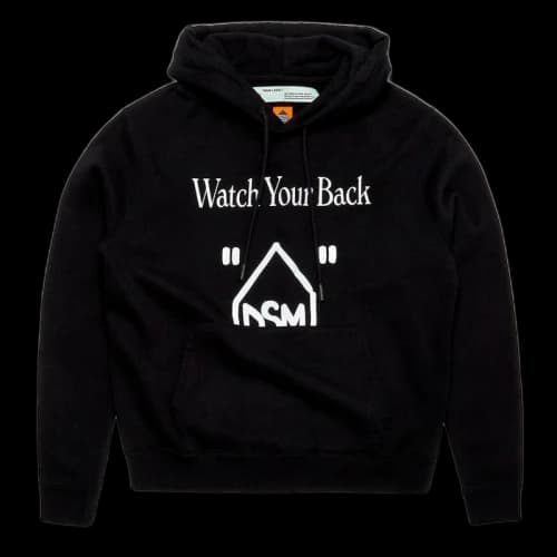 OFF-WHITE DSM Hoodie Black
