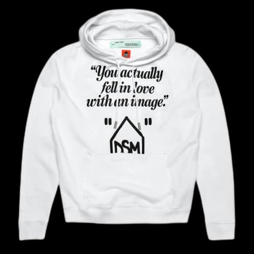 OFF-WHITE DSM Hoodie White