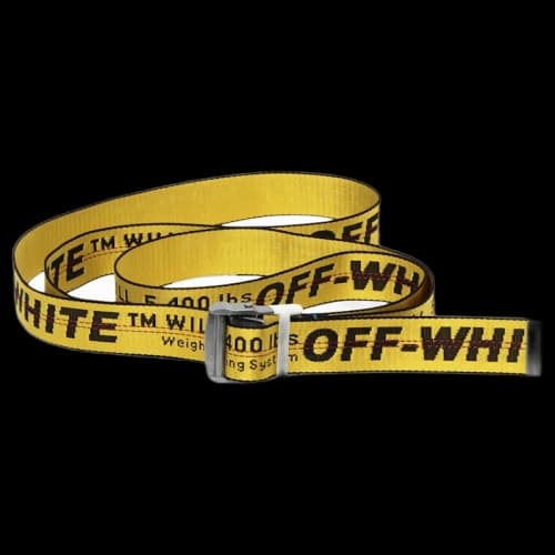 OFF-WHITE Exclusive Industrial Belt (SS19) Yellow/Black