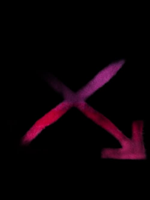 OFF-WHITE Gradient Blanket Black/Fucsia/Fluo