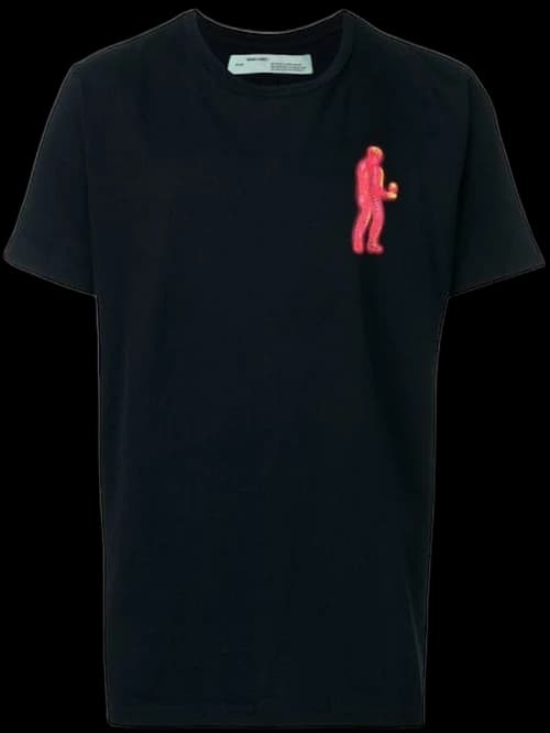 OFF-WHITE Hands and Planet T-Shirt Black