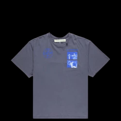 OFF-WHITE Hardcore Caravaggio OS Tee Blue/Indigo