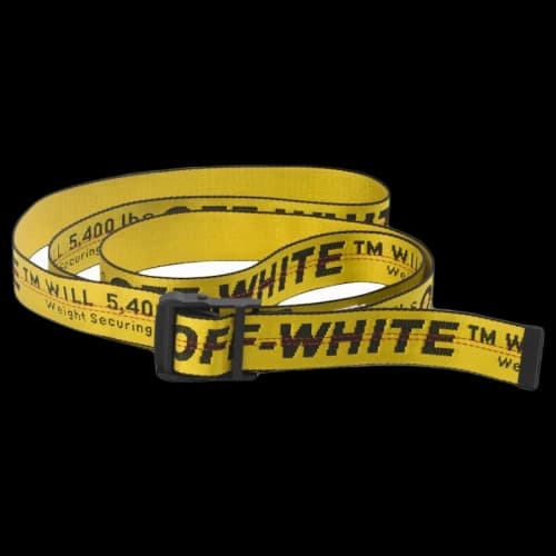 OFF-WHITE Industrial Belt Yellow/Black