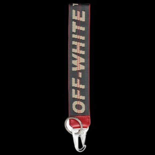 OFF-WHITE Industrial Keychain Anthracite/Red