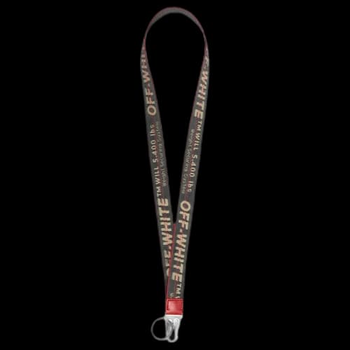 OFF-WHITE Industrial Neck Keychain Anthracite/Anthracite
