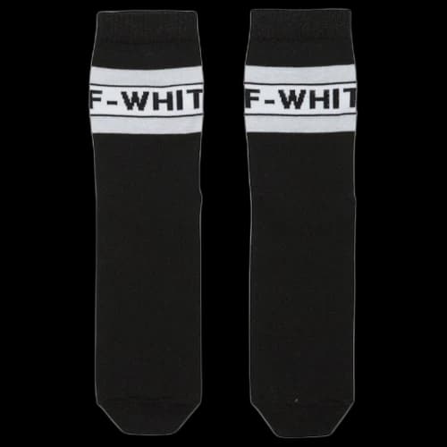 OFF-WHITE Industrial Socks (SS19) Black