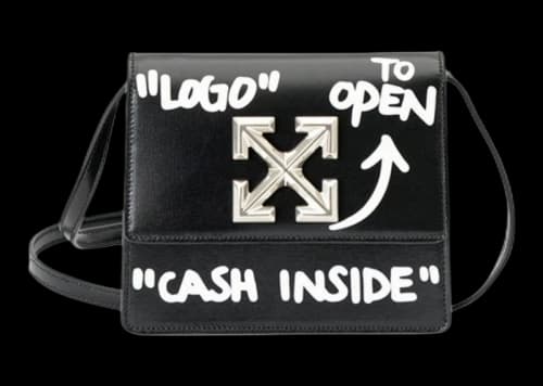 OFF-WHITE Jitney 0.7 Bag Black