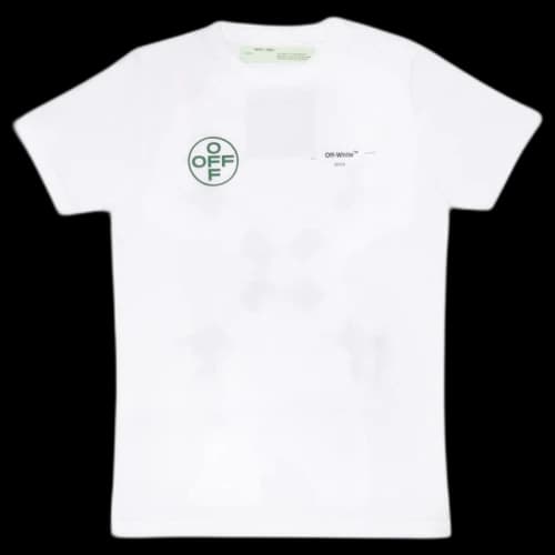 OFF-WHITE Johannesburg Africa Graphic Print T-Shirt White/Multicolor