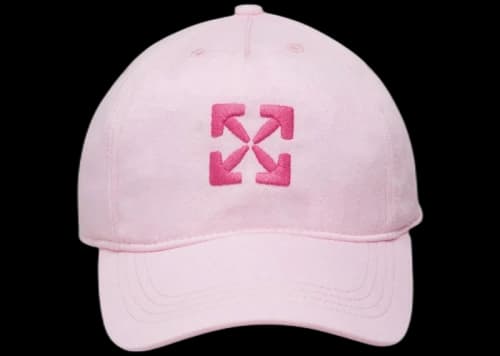 OFF-WHITE Kids Arrows Cap Pink
