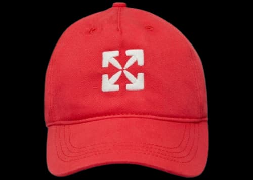 OFF-WHITE Kids Arrows Cap Red