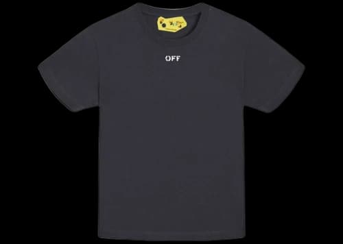 OFF-WHITE Kids Stamp S/S T-shirt Black