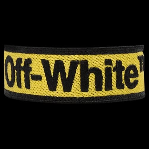 OFF-WHITE Knot Bracelet Yellow/Black