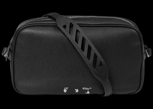 OFF-WHITE Logo Shoulder Bag Black