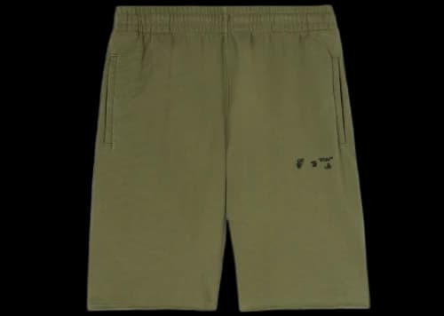 OFF-WHITE Logo Sweatpants Green/Black
