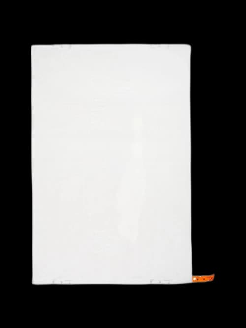 OFF-WHITE Man Swim Logo Shower Towel White