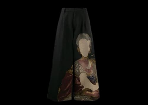 OFF-WHITE Mariana De Silva Volume Pants Black/Multicolor
