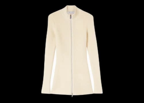 OFF-WHITE Micro Boucle Mini Dress White