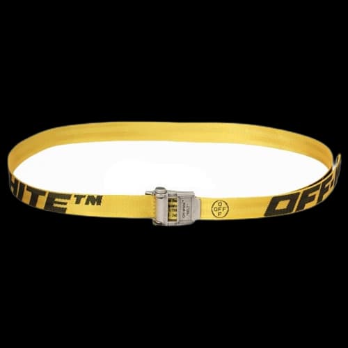 OFF-WHITE Mini Short 2.0 Industrial Belt Yellow/Black