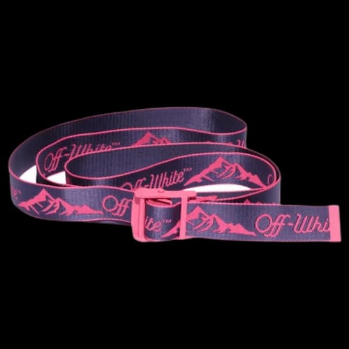 OFF-WHITE Mytheresa Industrial Belt (SS19) Purple/Fuchsia