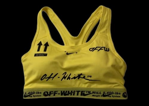 OFF-WHITE Nike Sports Bra Yellow