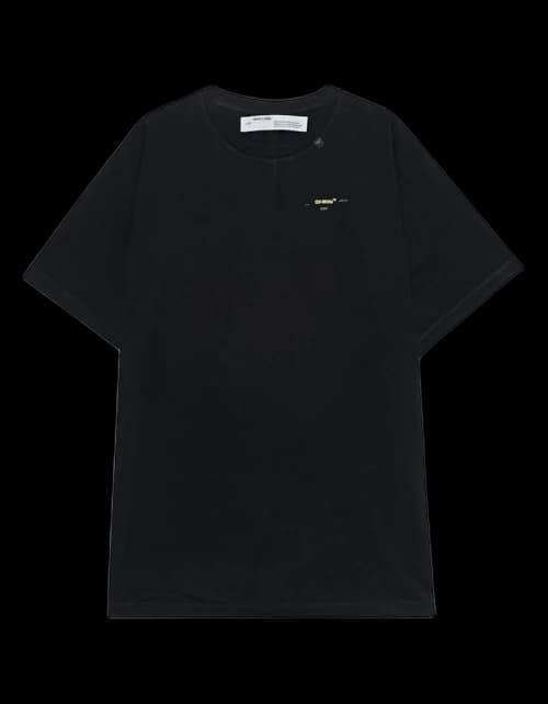 OFF-WHITE Oversized Acrylic Arrows S/S T-Shirt Black/Yellow