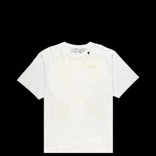 OFF-WHITE Oversized Acrylic Arrows S/S T-Shirt White/Yellow
