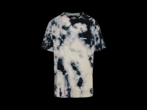 OFF-WHITE Oversized Fit Tie Dye T-Shirt Multicolor