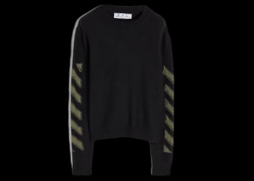OFF-WHITE Reverse Arrows Crewneck Black