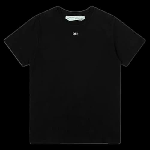 OFF-WHITE Slim Fit Diag Skulls T-Shirt Black/Multicolor