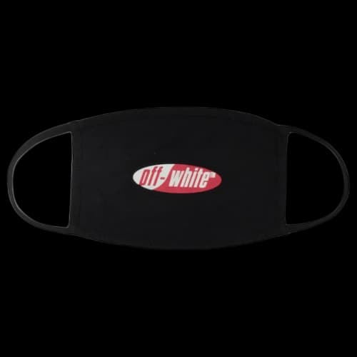 OFF-WHITE Split Logo Face Mask (SS19) Black/White/Red