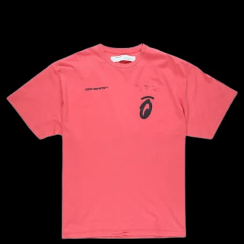 OFF-WHITE Splitted Arrows T-Shirt Red/Black