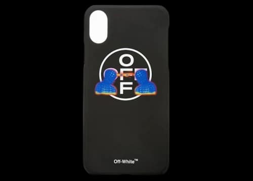 OFF-WHITE Thermo iPhone X Case Black