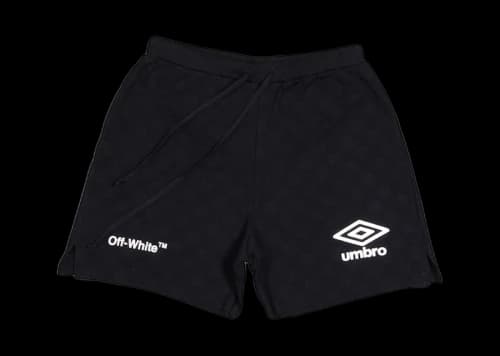 OFF-WHITE Umbro Knit Shorts Black