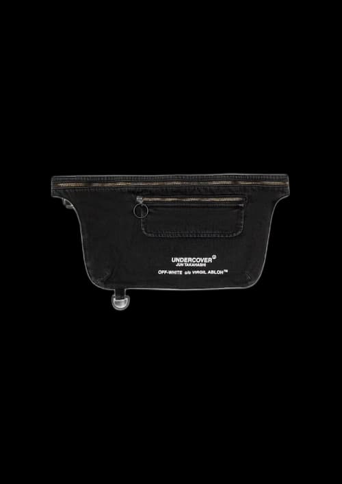 OFF-WHITE Undercover Denim Hip Sack Black/Multicolor