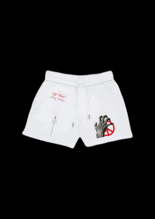 OFF-WHITE Undercover Mesh Shorts White/Multicolor