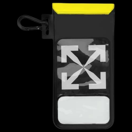 OFF-WHITE Waterproof Phone Case Black/White