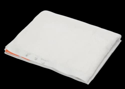 OFF-WHITE White Shower Towel With Logo