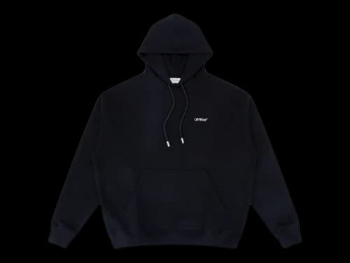 OFF-WHITE Windy Arrow Hoodie Black