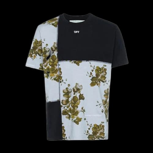 OFF-WHITE x Browns Floral Tee Black/Floral