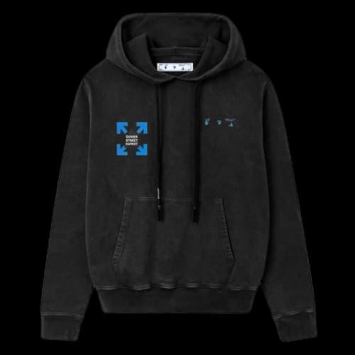 OFF-WHITE x Dover Street Market Vintage Hoodie Blue/Black