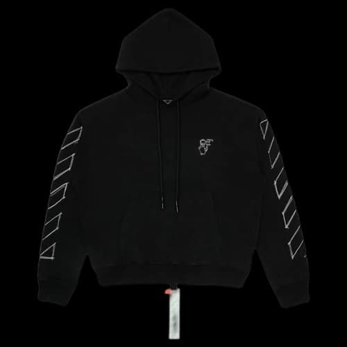 OFF-WHITE x Lunar New Year Arrows Hoodie Black/White