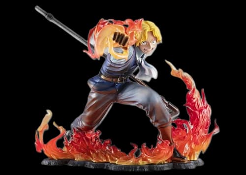 One Piece Sabo Hiken Keisho Portrait of Pirates Limited Edition Figure Red