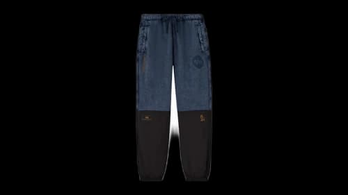 OVO Alpha Industries Garment Dyed Pant Replica Blue