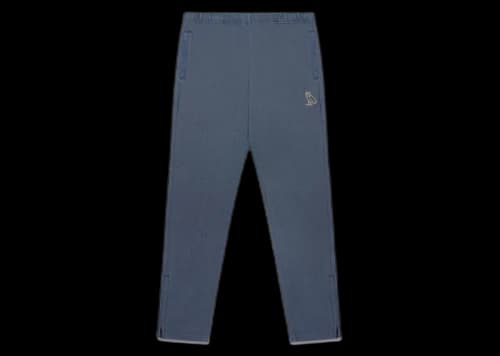 OVO Garment Dye Pique Track Pant Midnight Blue