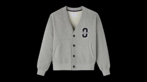 OVO Heritage Cardigan Grey