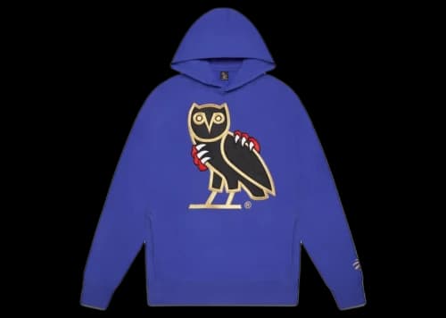 OVO Jurassic Park OG Owl Hoodie Raptors Purple